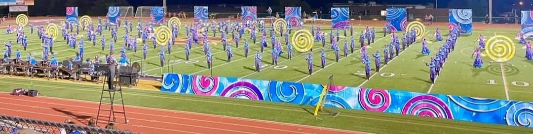 marching band on field