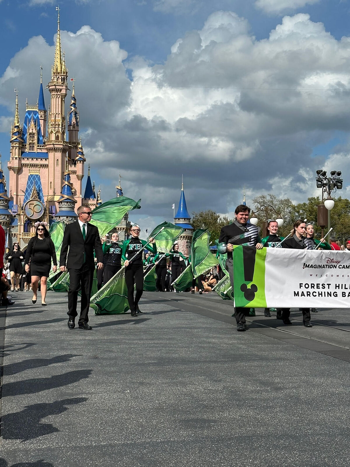 Marching Band in Disney World Parade
