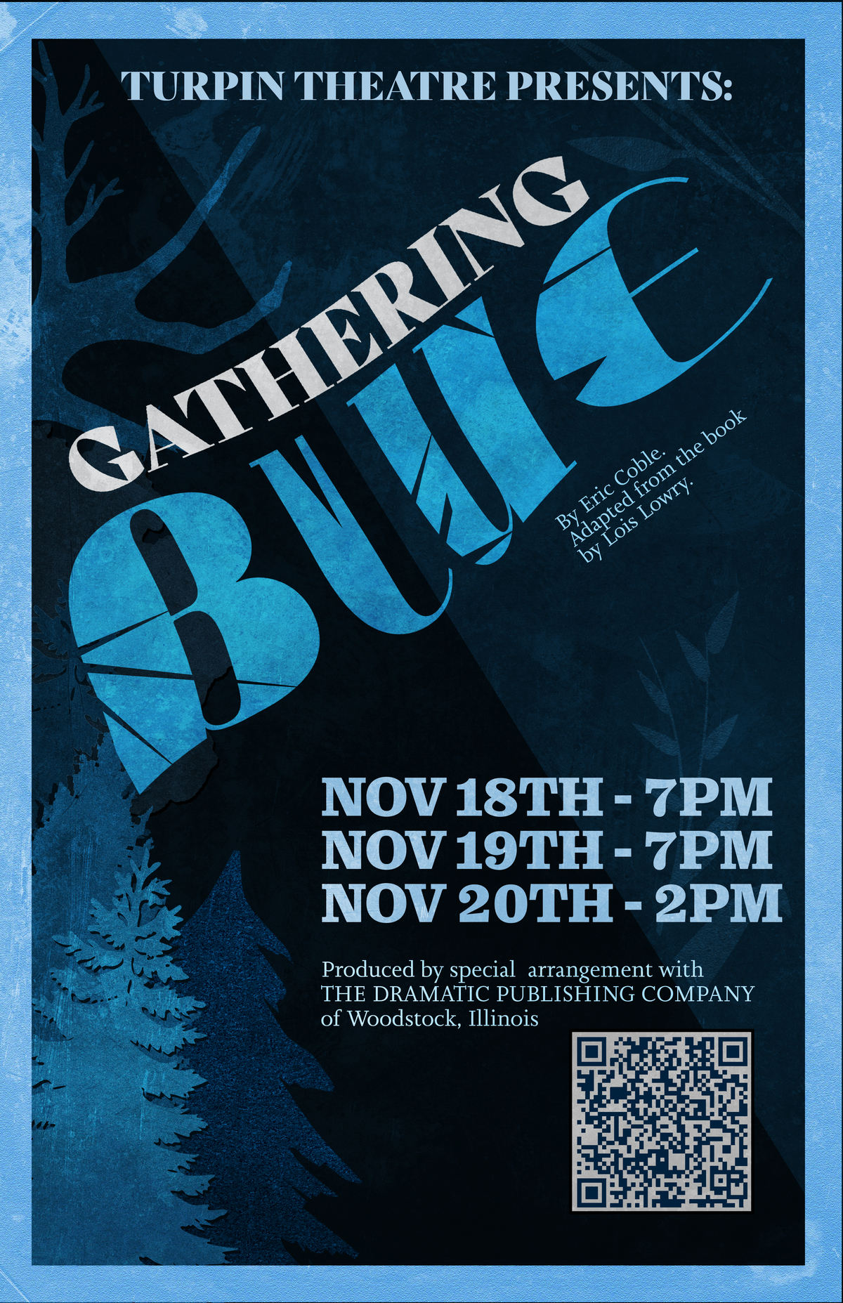 Gathering Blue theater poster